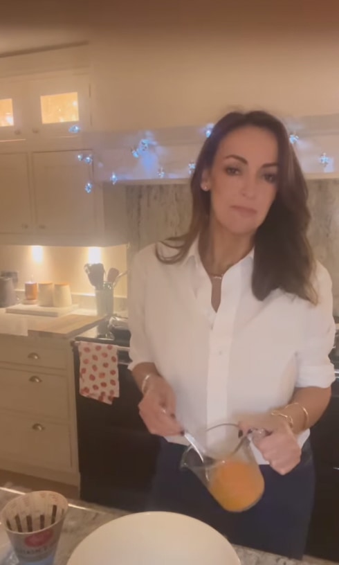Sally Nugent in her kitchen