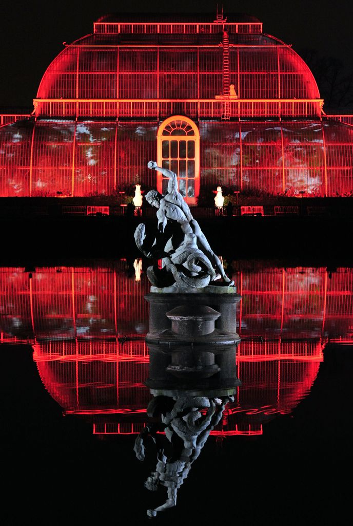 The Palm House at Kew Royal Botanical Gardens