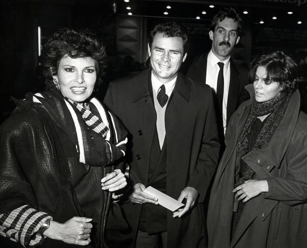 Rachel Welch avec son mari James et leur fille Tawnee.