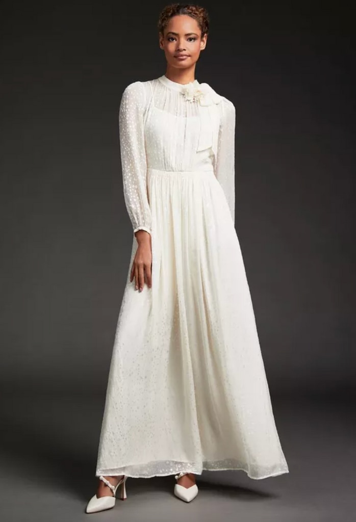 LK Bennett wedding dress