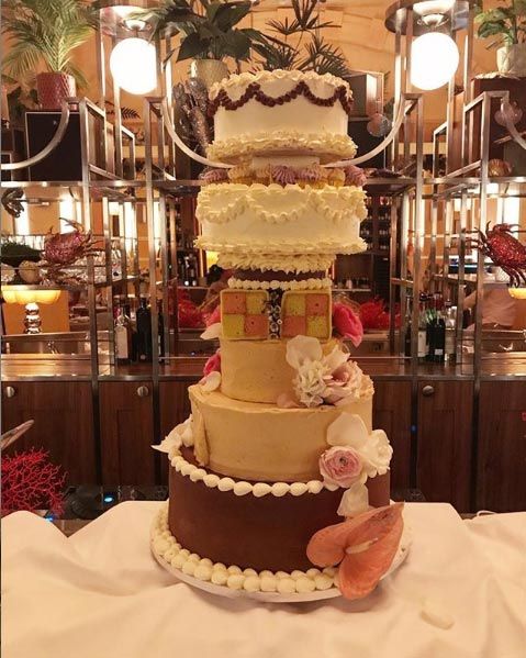 Henry Holland wedding cake