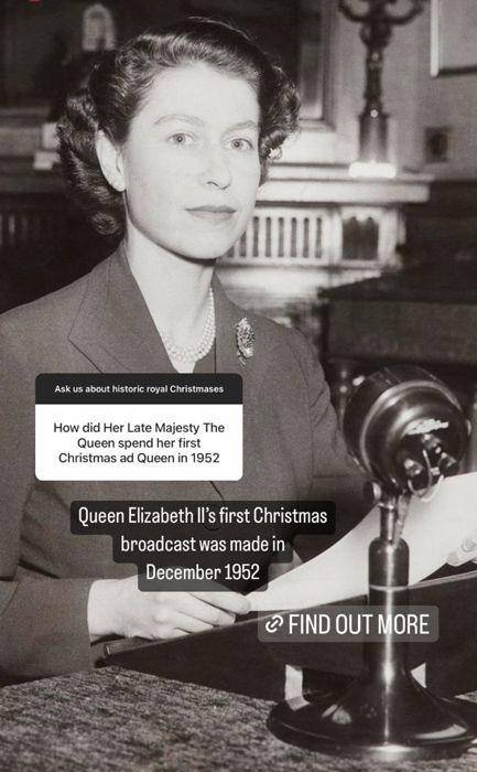 queen elizabeth II reading christmas speech in 1952