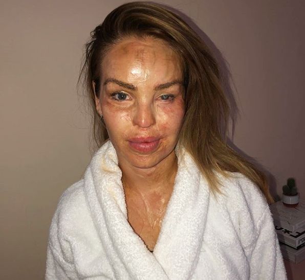 katie piper make up free selfie