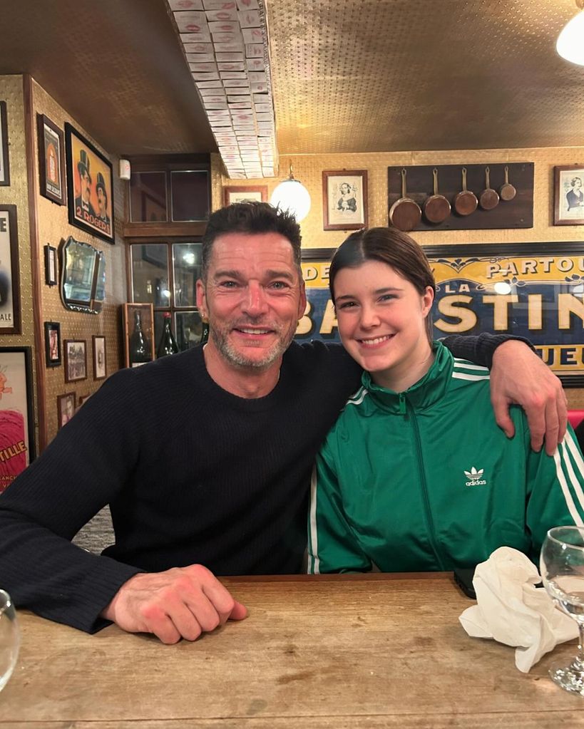 Fred Sirieix and his daughter Andrea Spendolini Sirieix