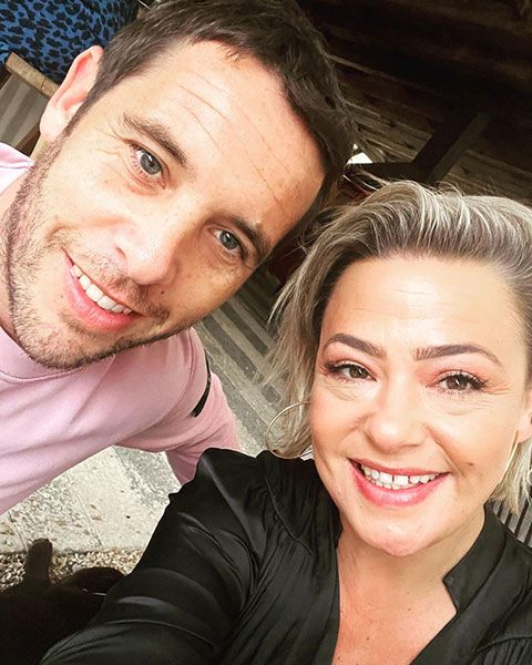 Ant McPartlins ex Lisa Armstrong shares loved up selfie with new boyfriend after TV stars wedding
