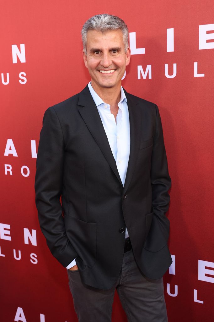 Josh D'Amaro, Chairman, Disney Parks, Experiences and Products attends the Alien: Romulus World Premiere at the TCL Chinese Theatre in Hollywood, California on August 12, 2024.