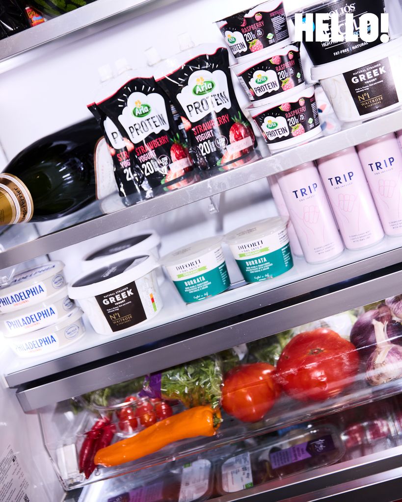 A look inside Lorraine's healthy fridge