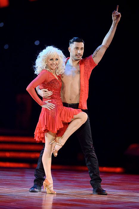 debbie mcgee and giovanni on stage