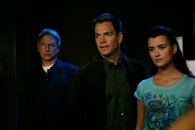 Michael Weatherly, Cote de Pablo and Mark Harmon