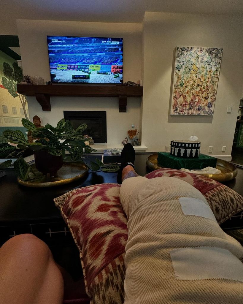 A look inside Pink and Carey Hart's stunning home, where Carey is recovering following his knee surgery 