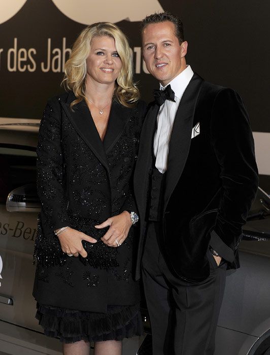 Michael Schumacher responding to wife's voice | HELLO!