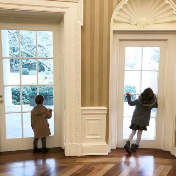 2 Ivanka Trump children white house