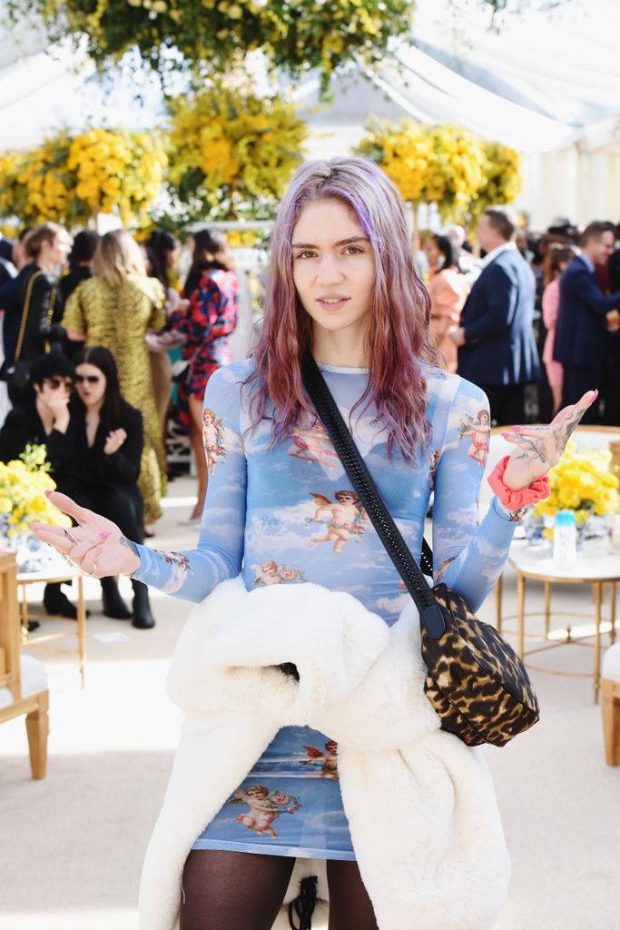 Grimes attends 2019 Roc Nation brunch