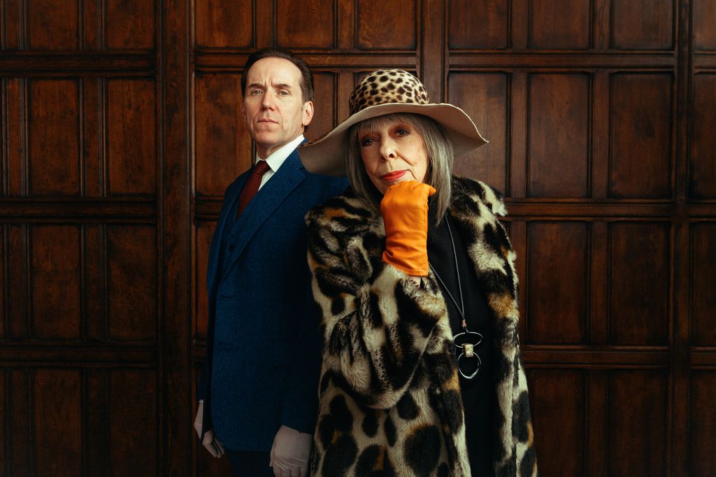 Frances de la Tour as Adelaide Tempest and Ben Miller as Professor T in Professor T