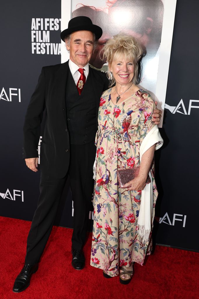 Mark Rylance, Claire Van Campen "Bones and all" Showing at AFI Festival, TCL Chinese Theater, Los Angeles, California, USA - November 05, 2022