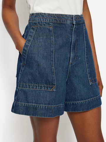 Denim Patch Pocket Shorts