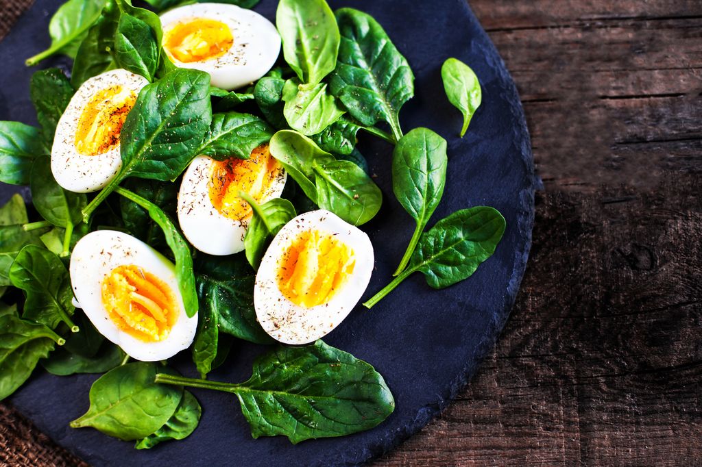 Eggs are high in protein and low in calories