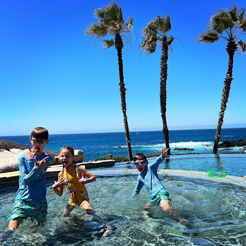Vanessa's kids celebrated the start of summer 