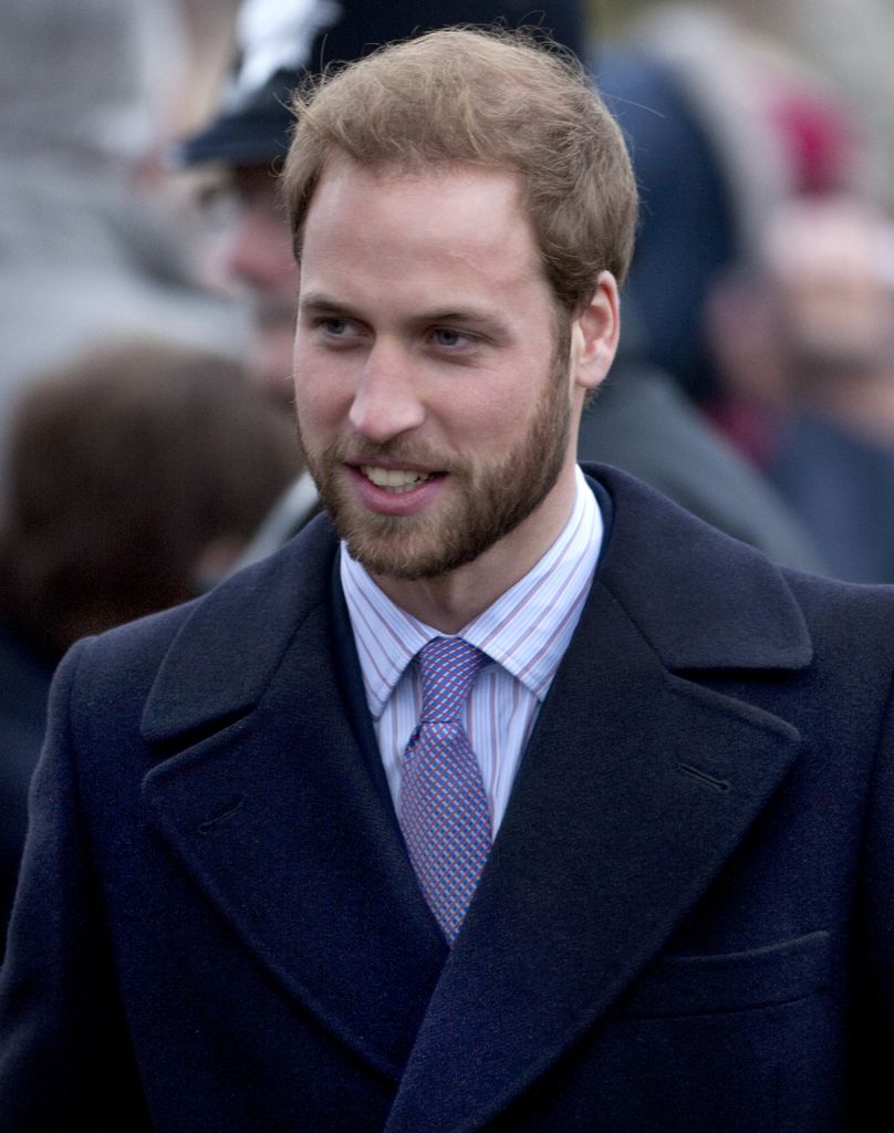 Prince William with a beard 