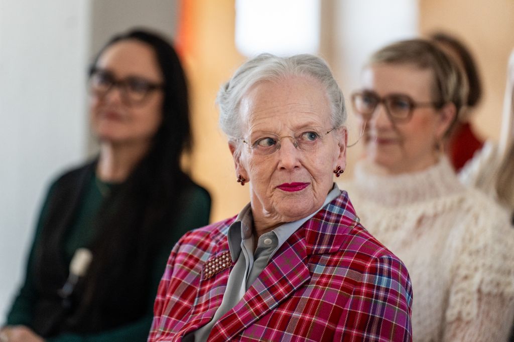 A close-up photo of Queen Margrethe 