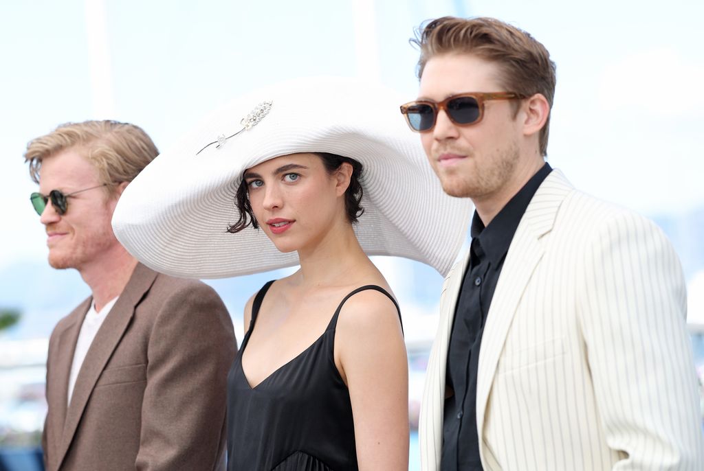 Jesse Plemons, Margaret Qualley and Joe Alwyn at Cannes Film Festival 