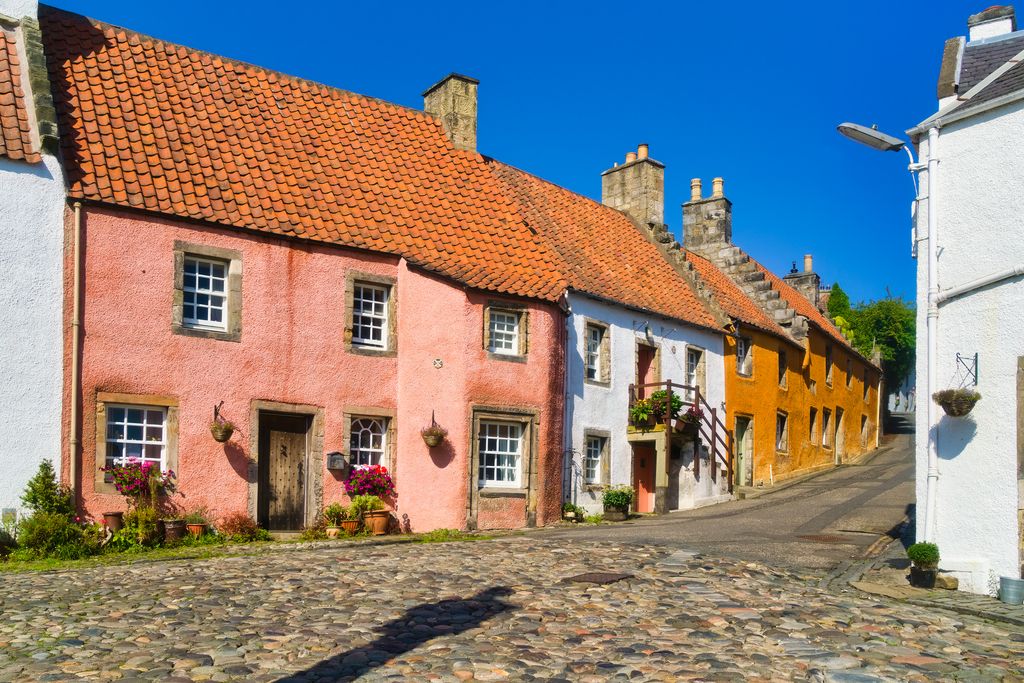 Culross village in Fife