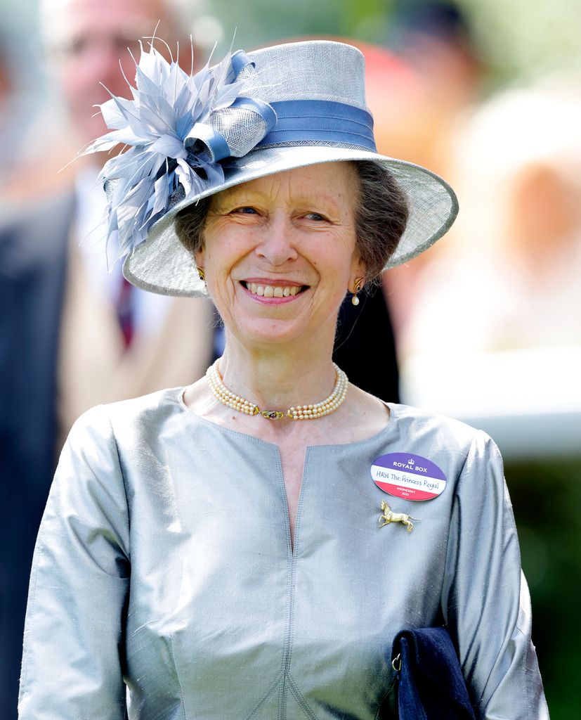 Princess Anne, Princess Royal attends day 2 of Royal Ascot at Ascot Racecourse 
