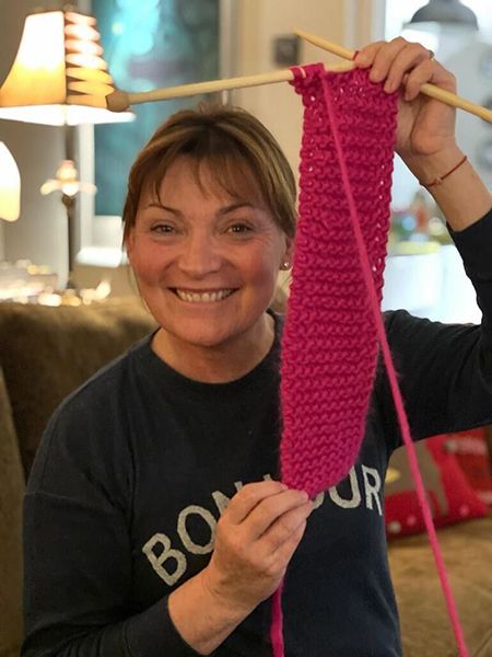 lorraine pink knit