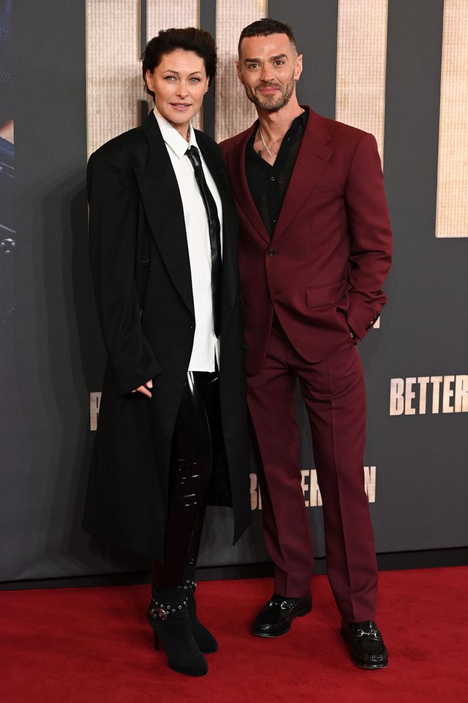 couple at film premiere 