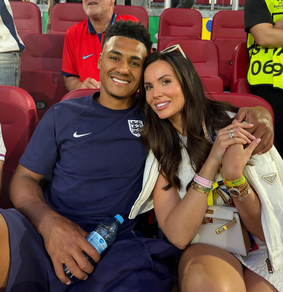 Aston Villa striker Ollie Watkins and his fiancee Ellie Alderson have finally tied the knot.