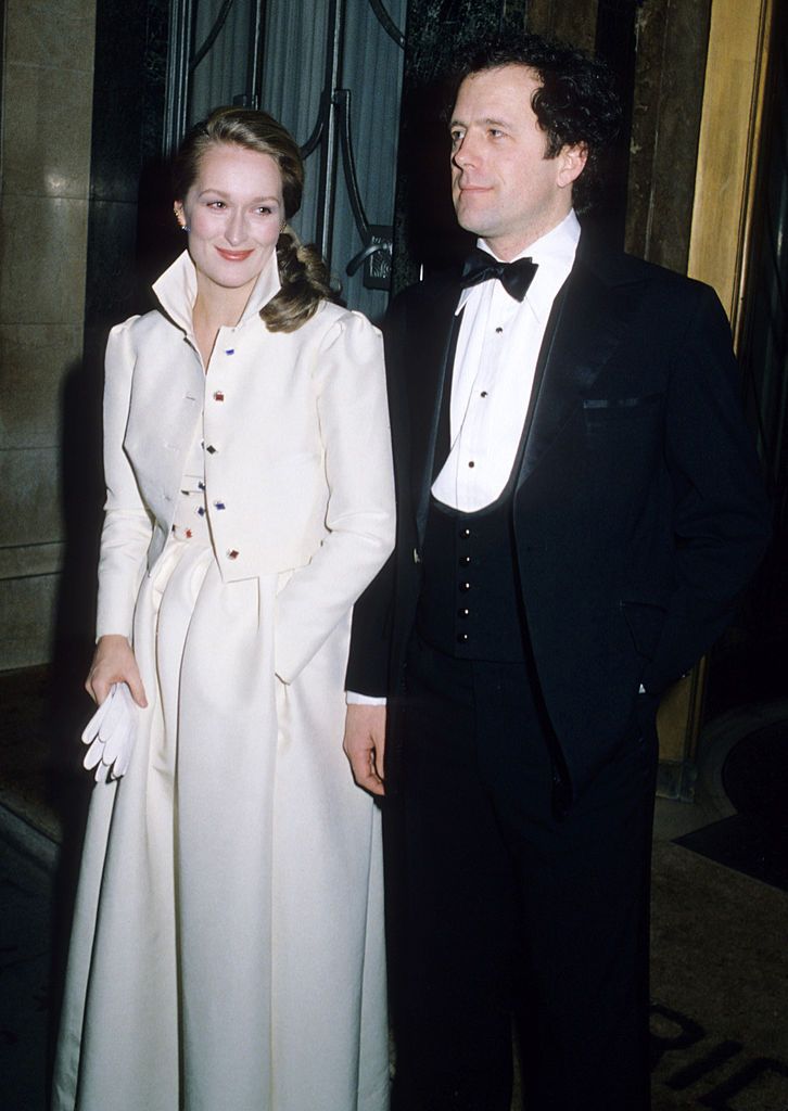 Meryl Streep and Don Gummer in London on March 25, 1980