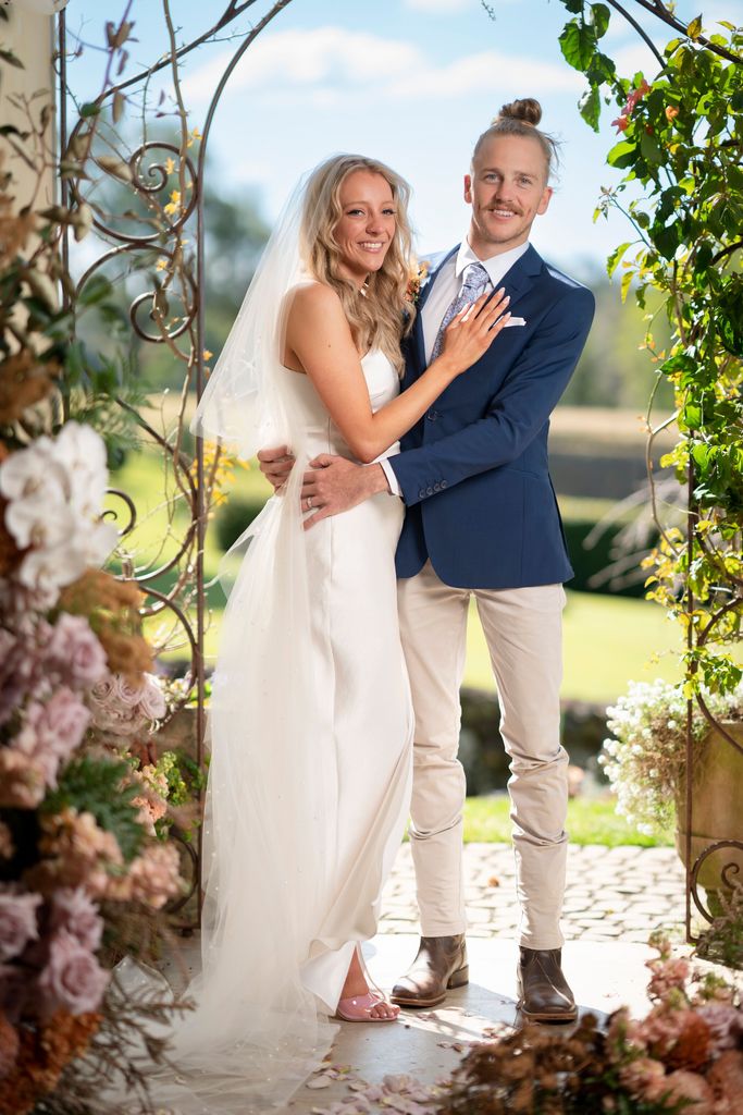 MAFS stars Lyndall and Cameron's wedding