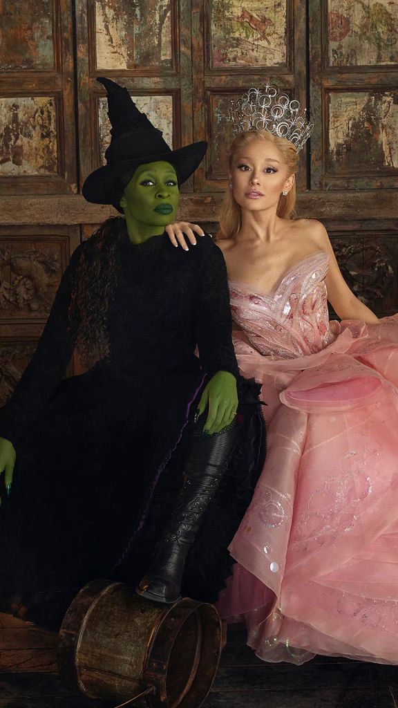 Cynthia Erivo and Ariana Grande in Wicked