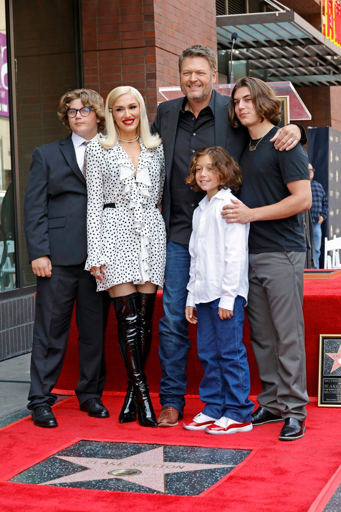 Gwen Stefani's three sons are all grown up in new photo away from home ...
