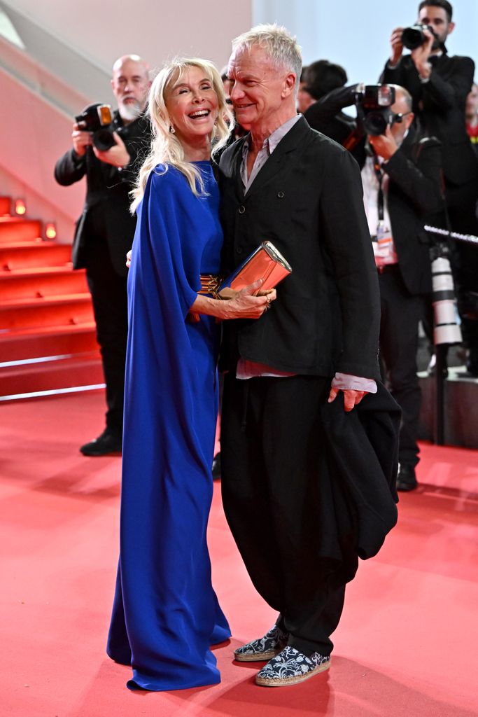 sting and trudie styler cannes film festival 2024