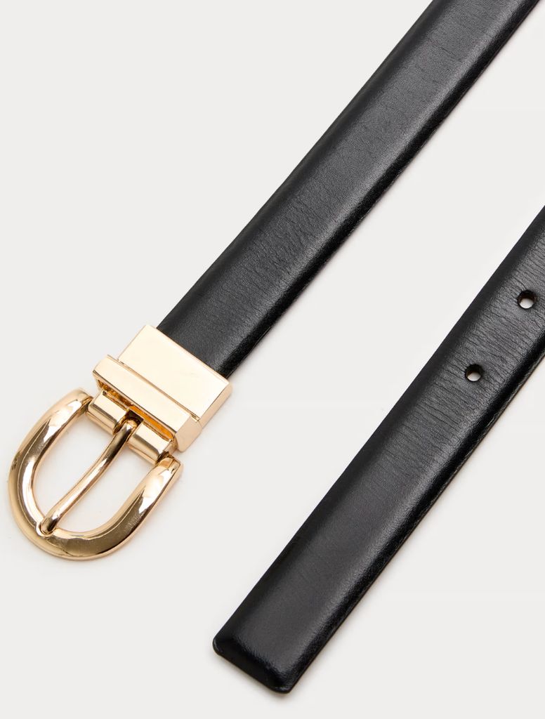 M&S Leather Reversible Jeans Belt