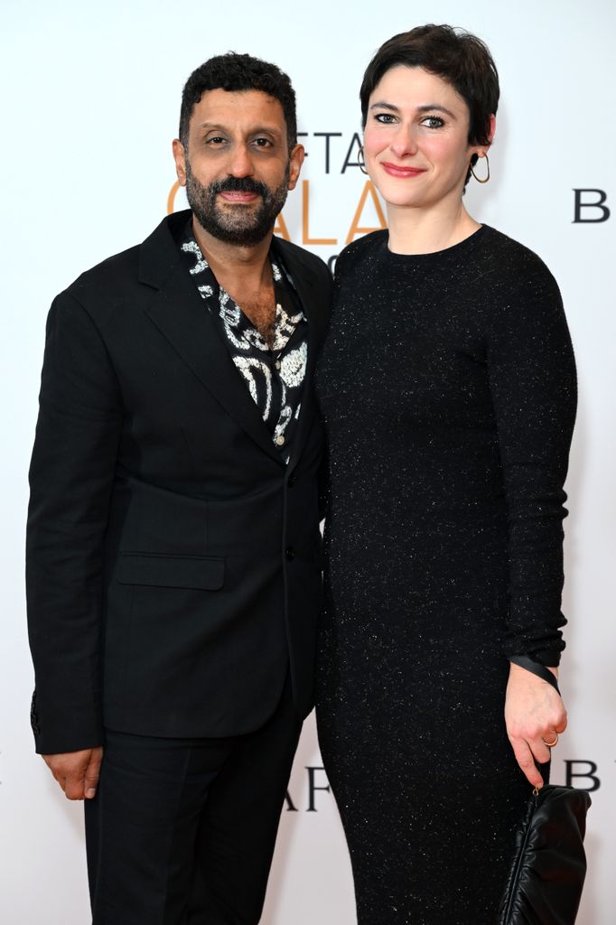 Adeel Akhtar and Alexis Burke attend the BAFTA Gala 2024