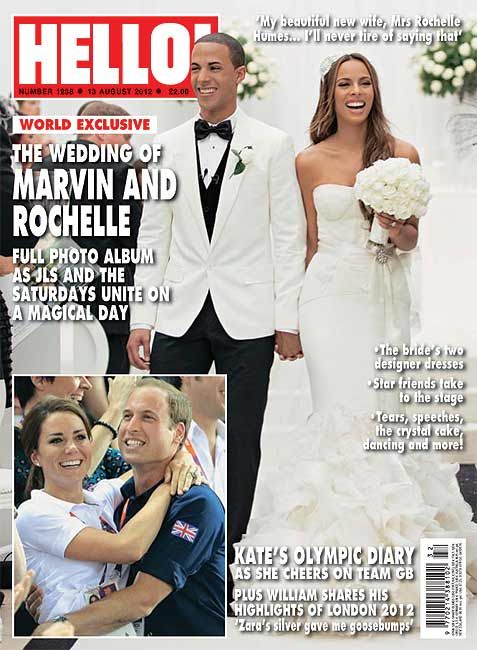 Rochelle and Marvin's stunning wedding in HELLO!