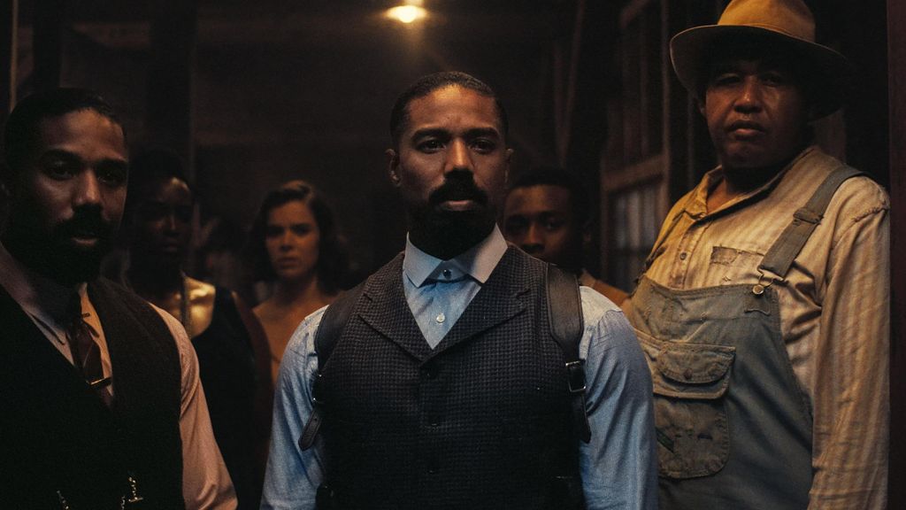 Michael B. Jordan plays twins Smoke and Stack in Sinners