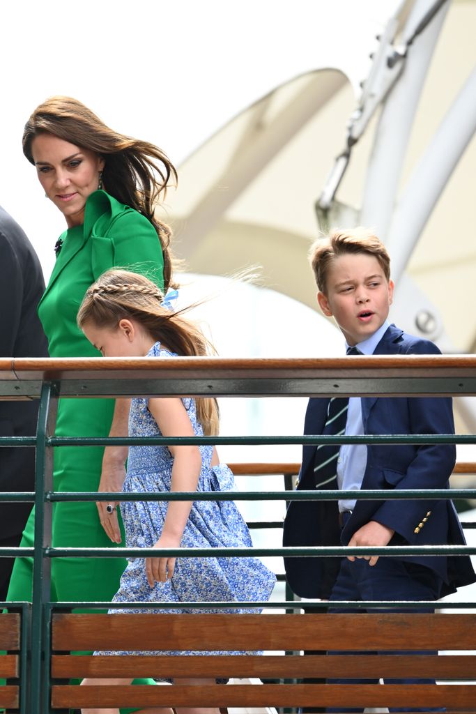 princess kate with prince george and princess charlotte