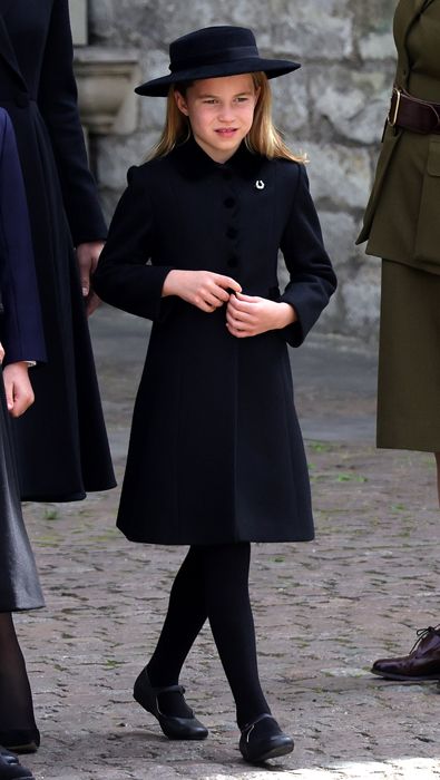 princess charlotte black dress