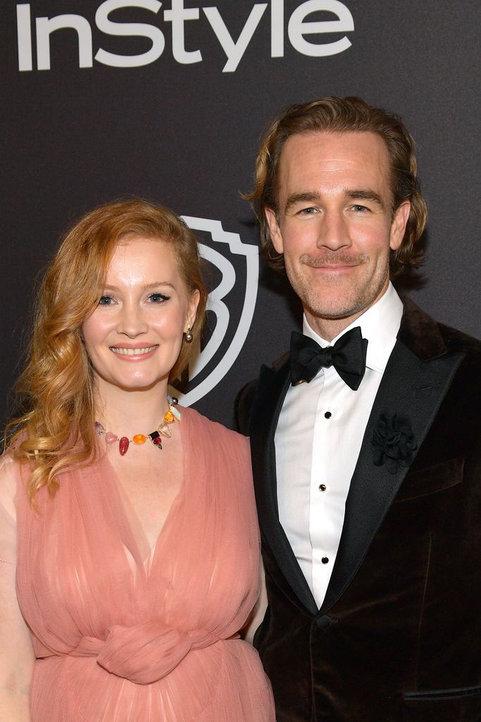 Kimberly Brook and James Van Der Beek attends the 2019 InStyle and Warner Bros. 76th Annual Golden Globe Awards Post-Party at The Beverly Hilton Hotel on January 6, 2019 in Beverly Hills, California