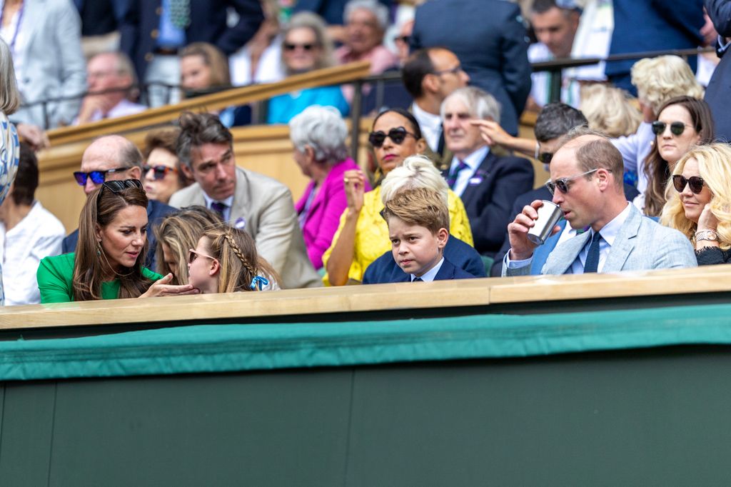 wales family in wimbledon box