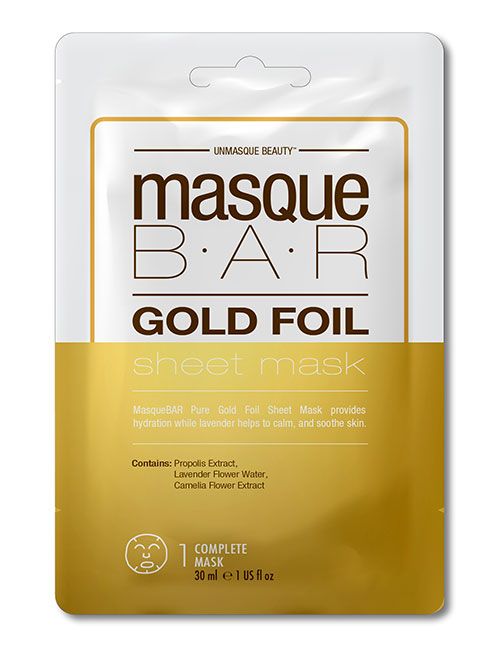 gold foil sheet mask