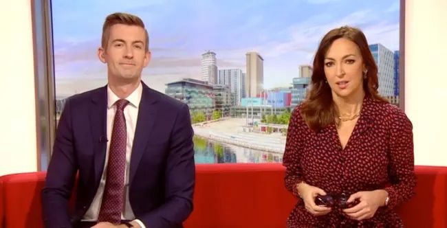 ben and sally presenting on bbc breakfast 