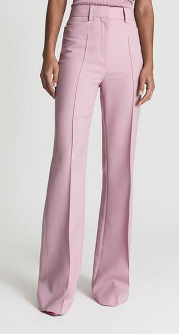 reiss trousers pink