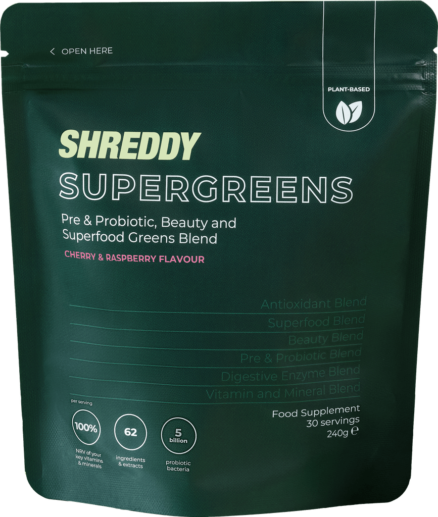 Packet of Shreddy Super Greens