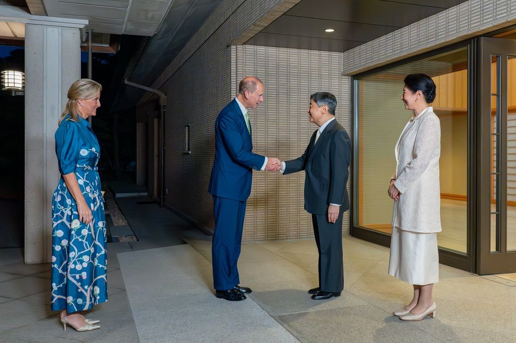 Duke and Duchess of Edinburgh in Japan 
