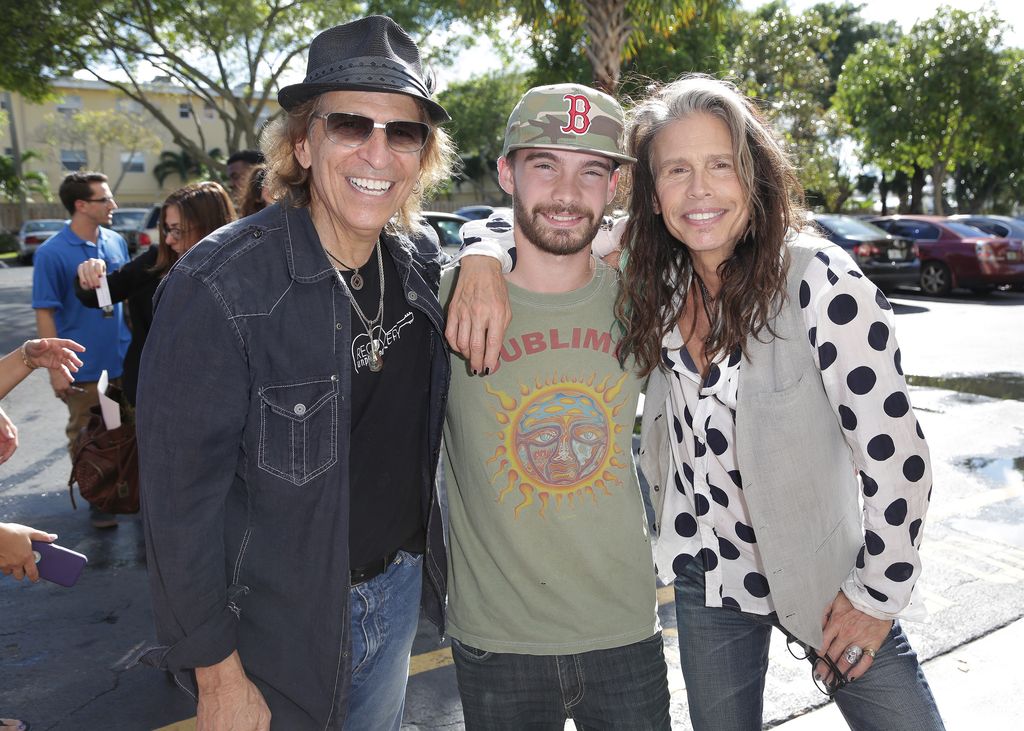 Taj and Steven Tyler