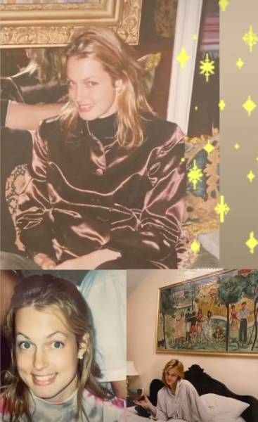 Throwbacks of Ali Wentworth posted by her daughter Elliot